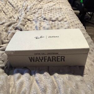 Ray-Ban Meta Matte Black Wayfarer Sunglasses